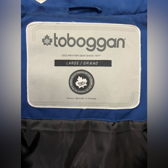 Toboggan Women’s Down Filled Winter Parka Jacket Size Large - Picture 5 of 6